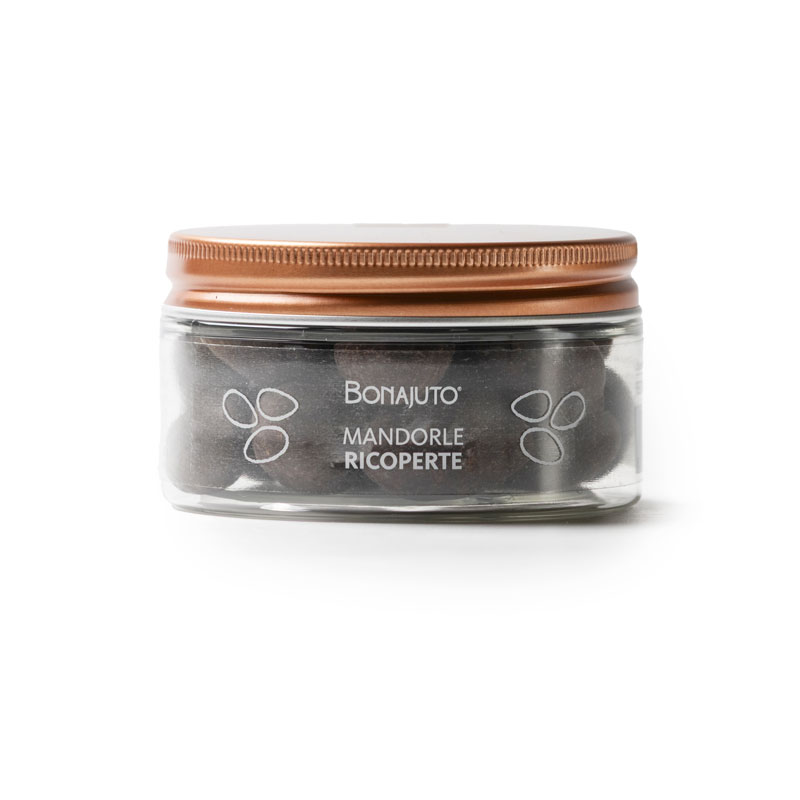 Covered Almonds with orange chocolate