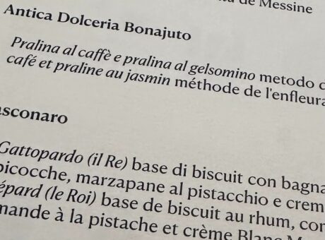 Pralina al profumo di caffè